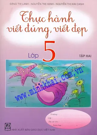Thực Hành Viết Đúng, Viết Đẹp Lớp 5 - Tập 2