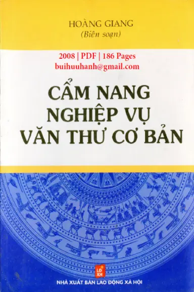 Cẩm Nang Nghiệp Vụ Văn Thư Cơ Bản