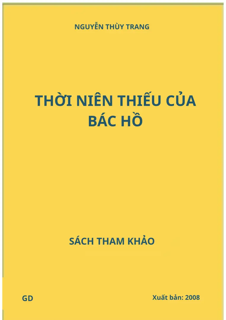 Thời niên thiếu của Bác Hồ