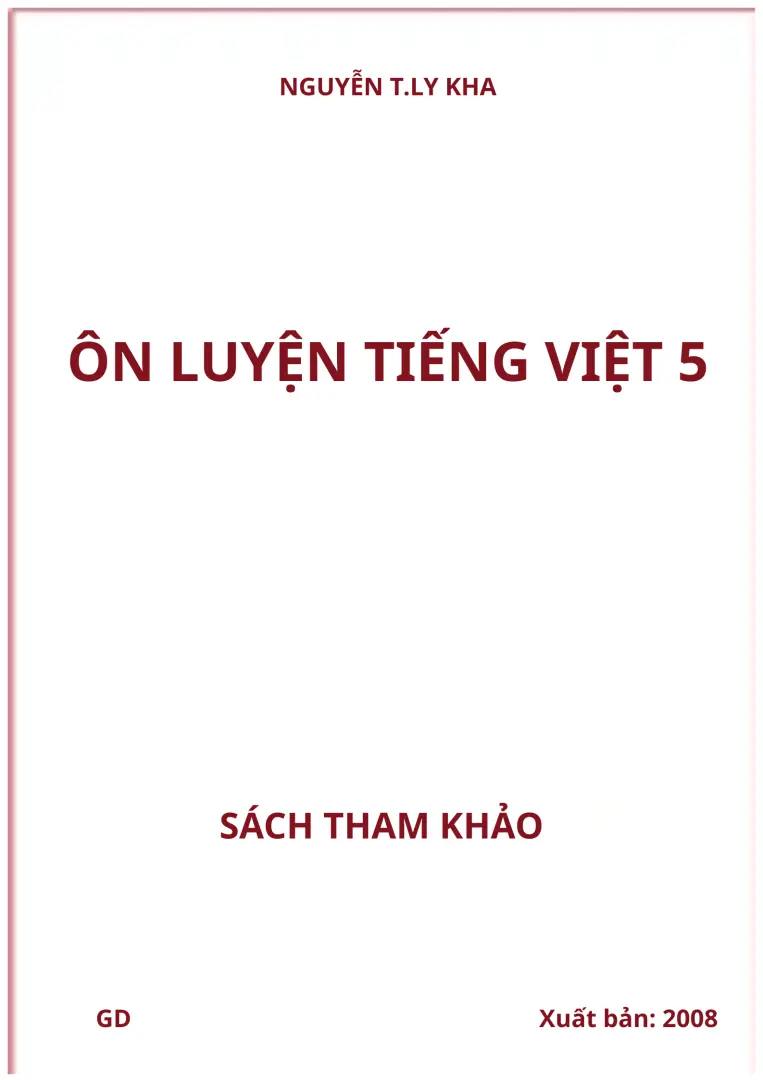 Ôn luyện..Tiếng Việt 5
