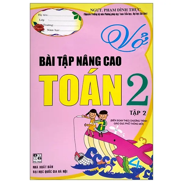 Vở Bài Tập Nâng Cao Toán Lớp 2 - Tập 2