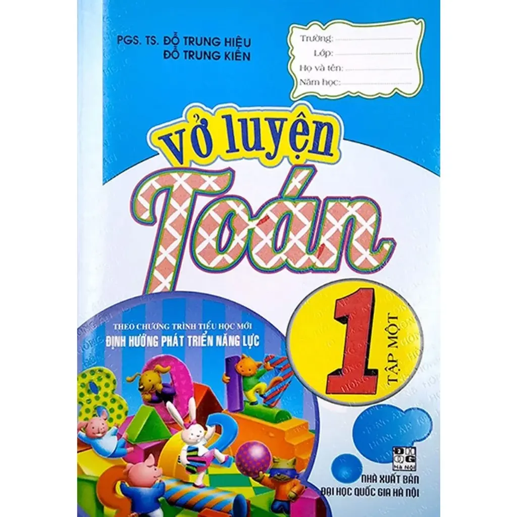 Vở Luyện Toán 1 - Tập 1