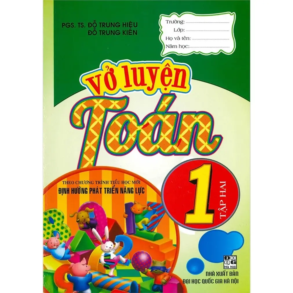 Vở Luyện Toán 1 - Tập Hai