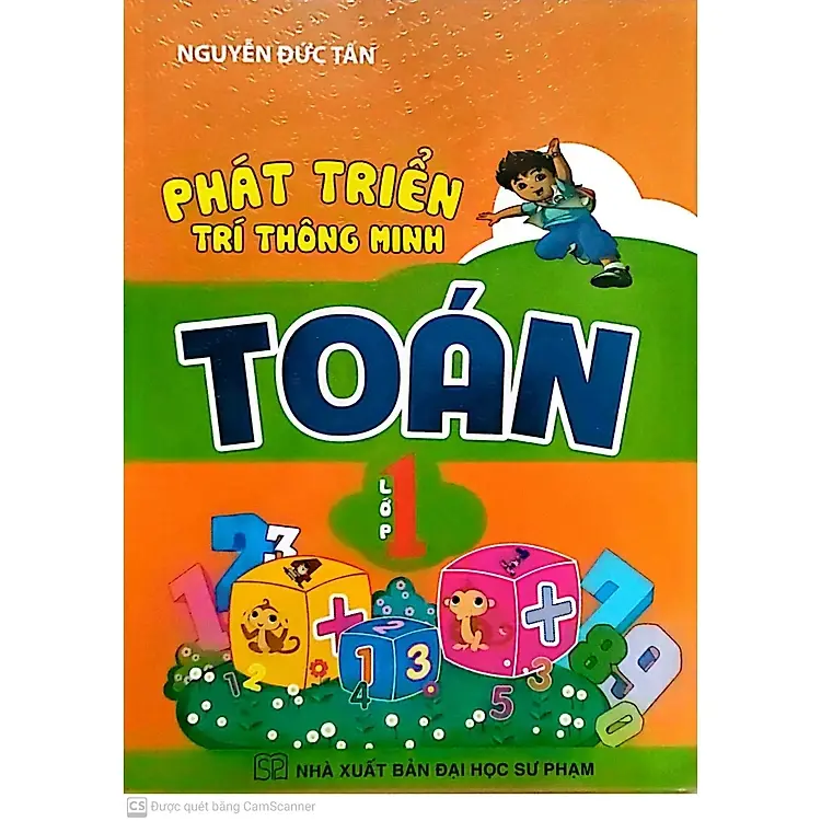 Sách Phát Triển Trí Thông Minh Toán Lớp 1