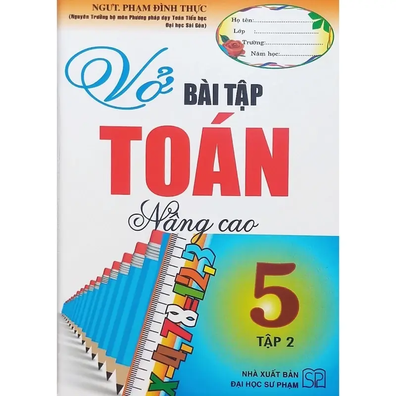 Vở Bài Tập Toán Nâng Cao 5 (Tập 2)