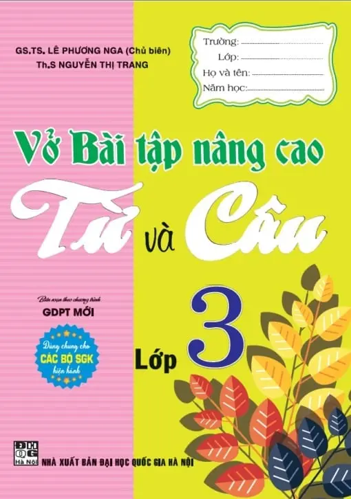 Vở Bài Tập Nâng Cao Từ Và Câu Lớp 3