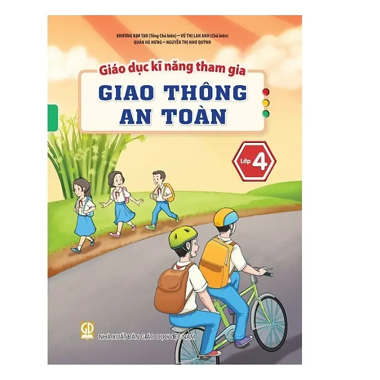 Giáo dục kĩ năng tham gia giao thông an toàn lớp 4