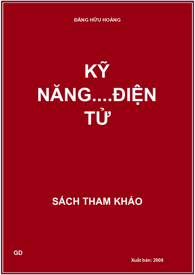 Kỹ năng....điện tử