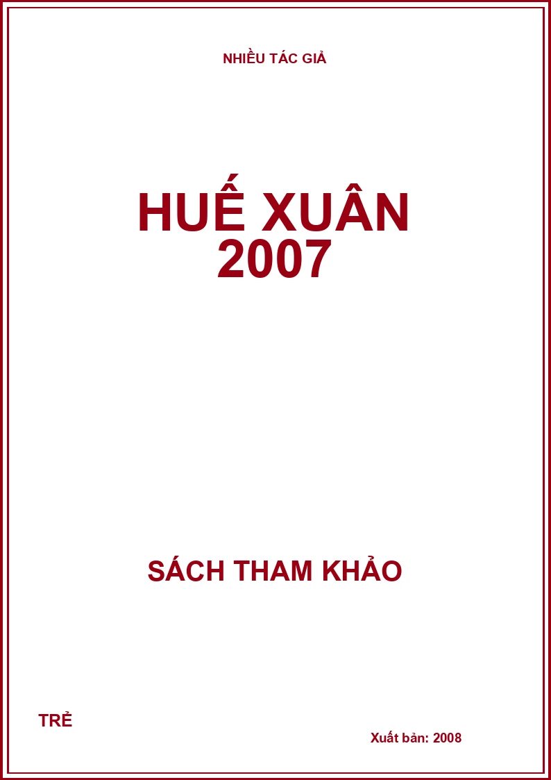 Huế xuân 2007