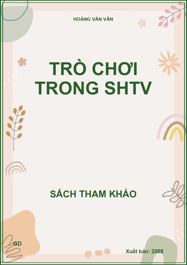 Trò chơi trong SHTV