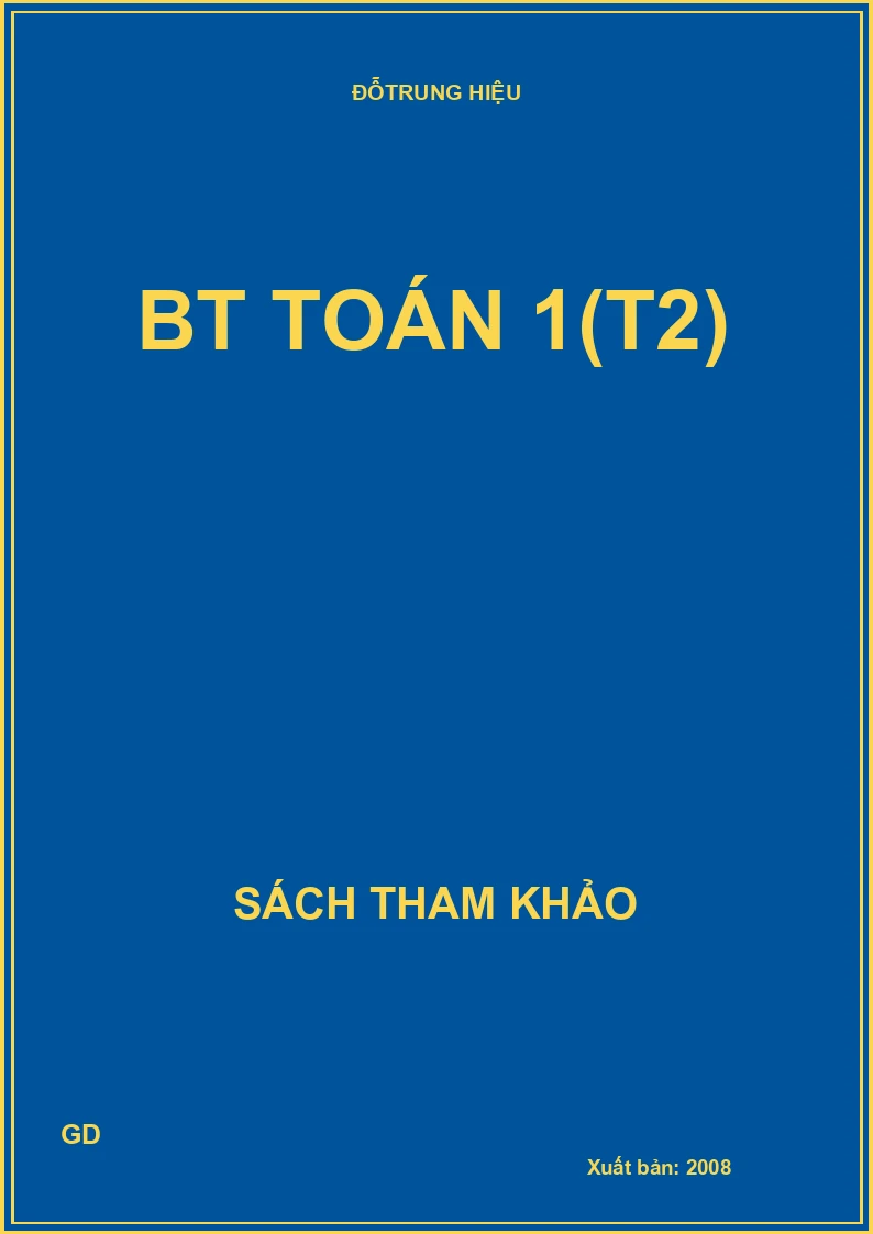 BT Toán 1(T2)