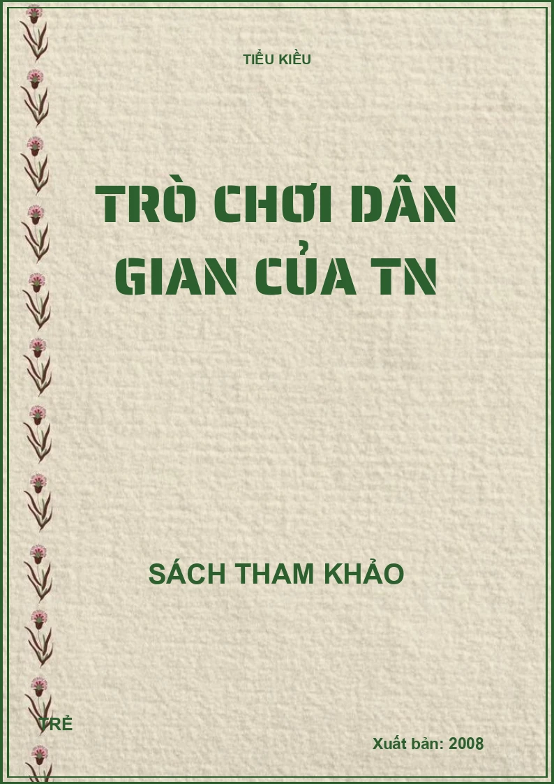 Trò chơi dân gian của TN