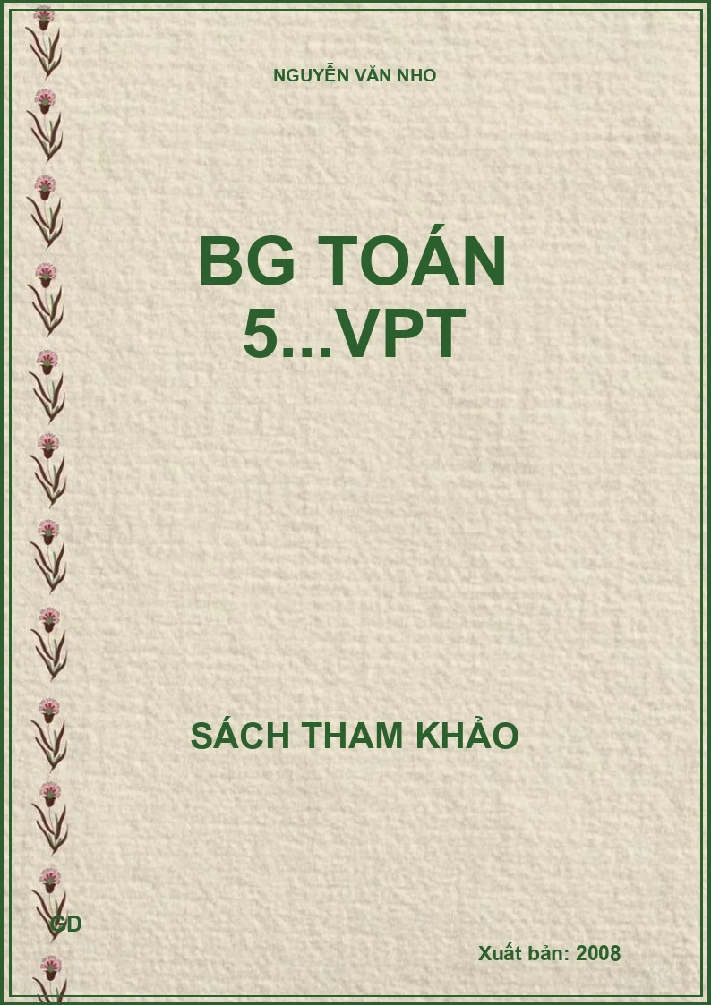 BG Toán 5...VPT