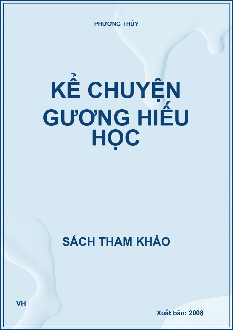 Kể chuyện gương hiếu học