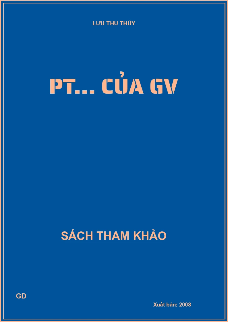 PT... Của GV