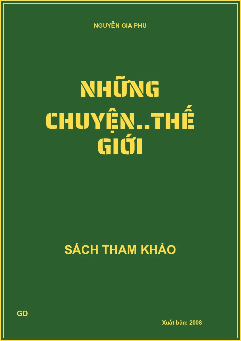 Những chuyện..thế giới