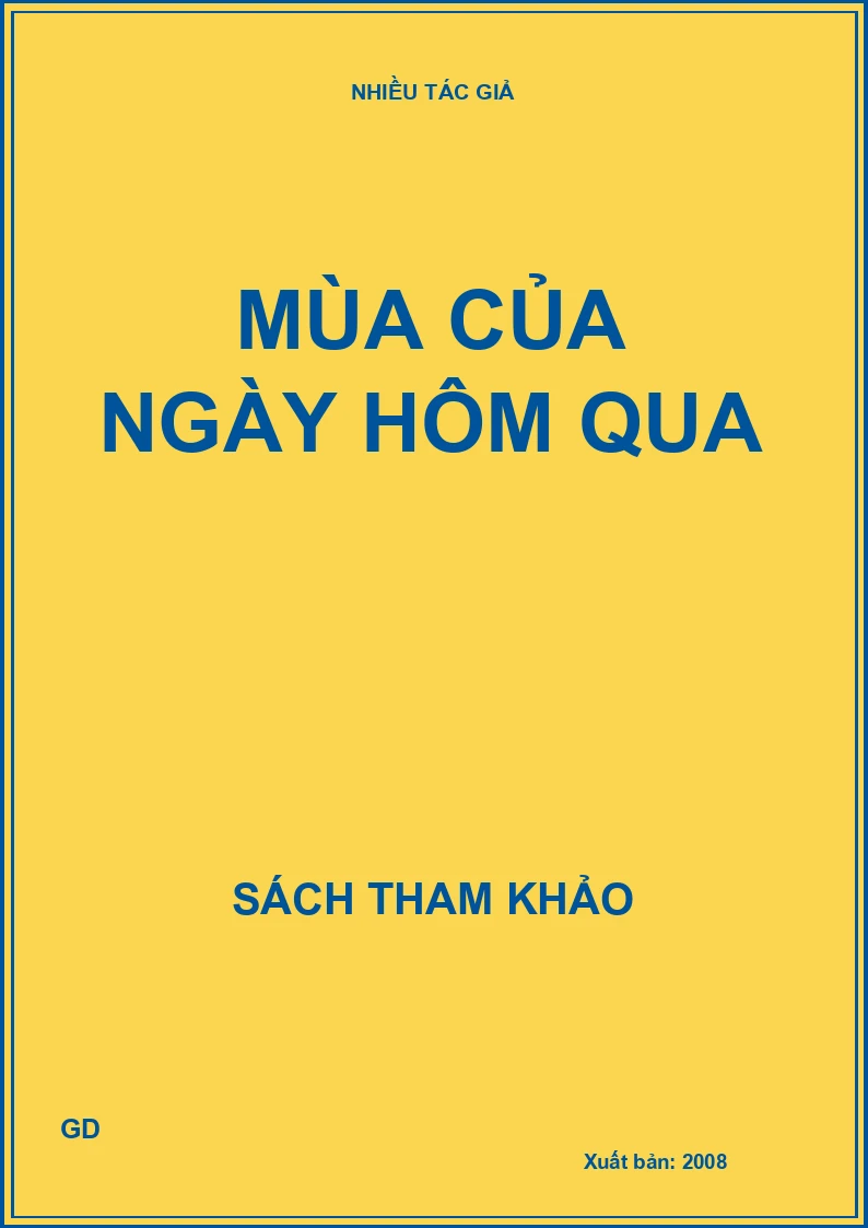 Mùa của ngày hôm qua