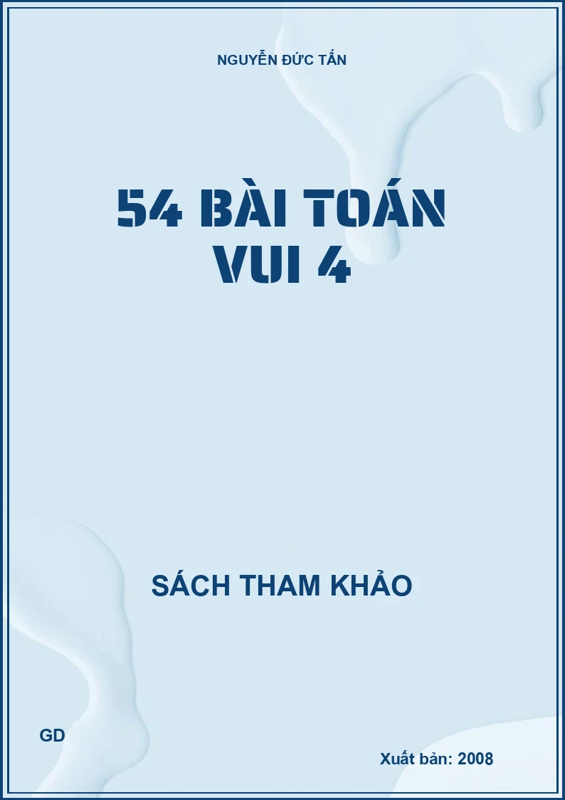 54 bài toán vui 4