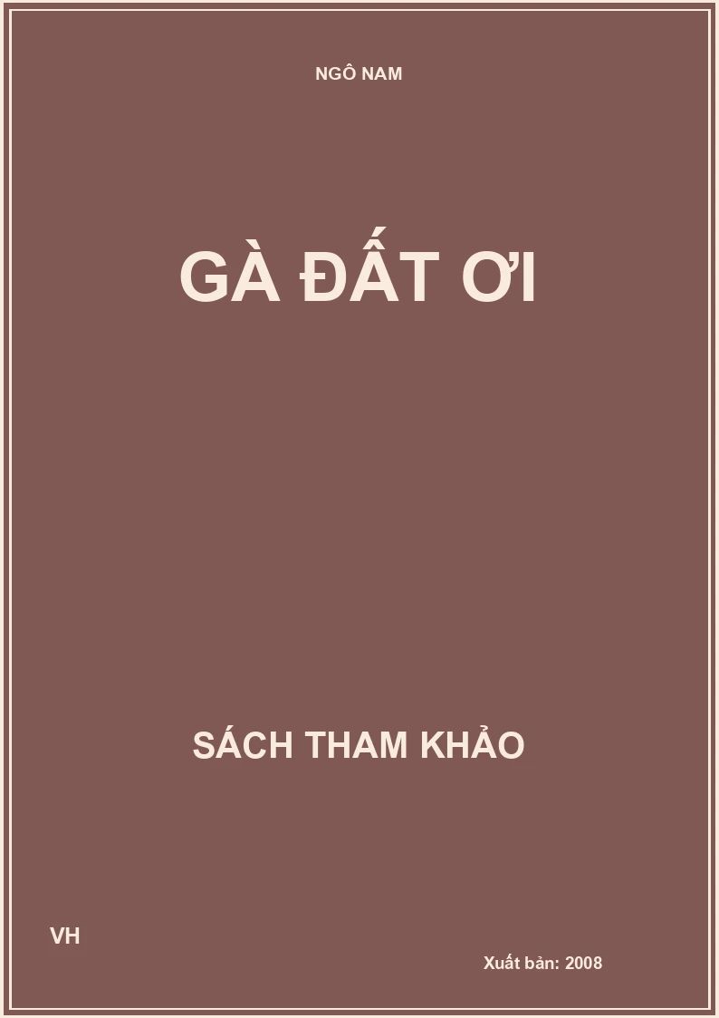 Gà đất ơi