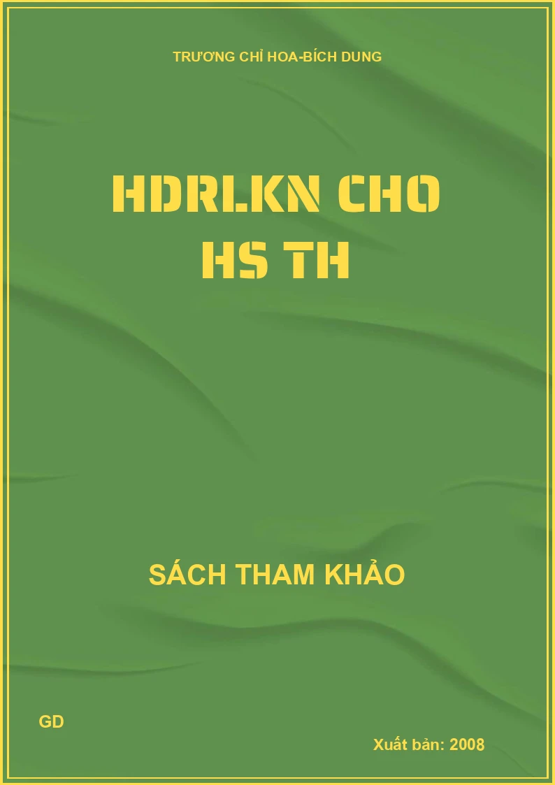 HDRLKN cho HS TH