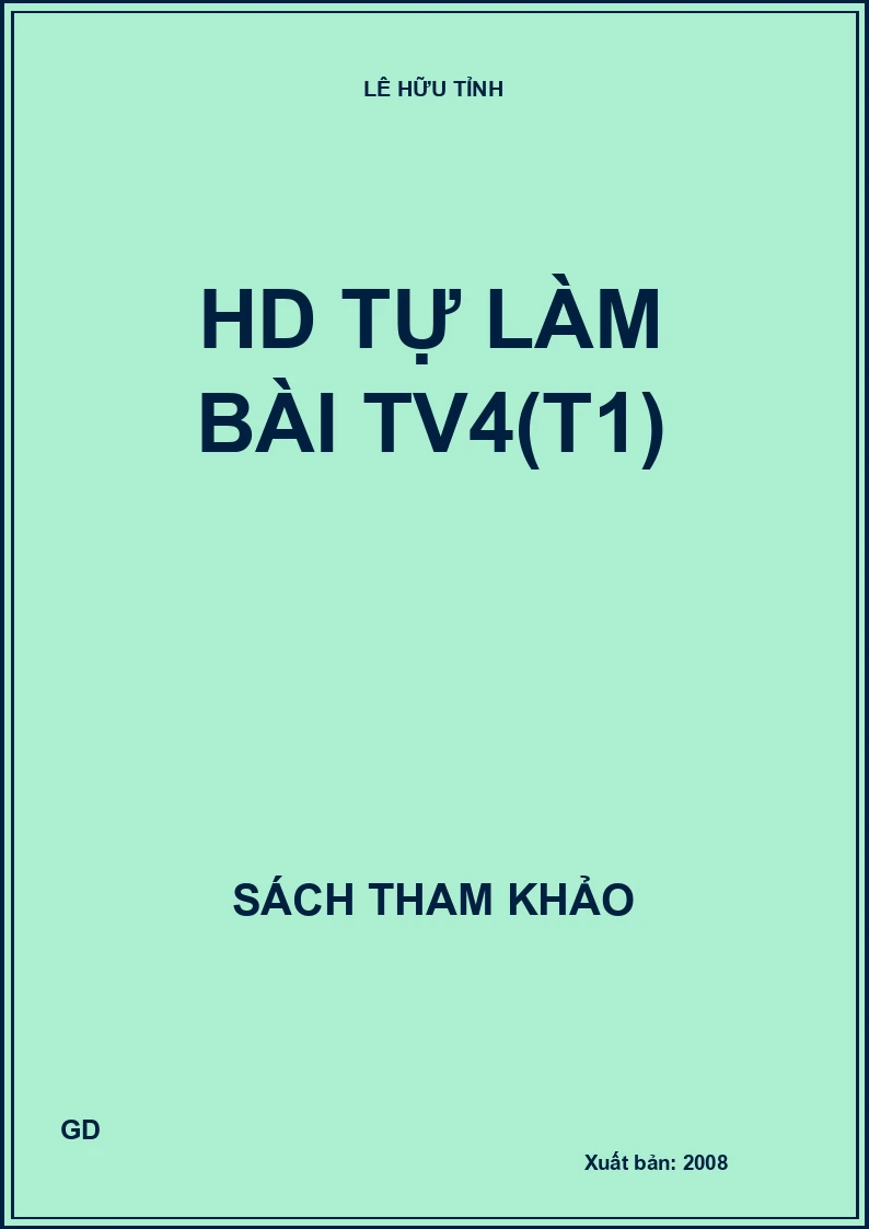 HD tự làm bài TV4(T1)