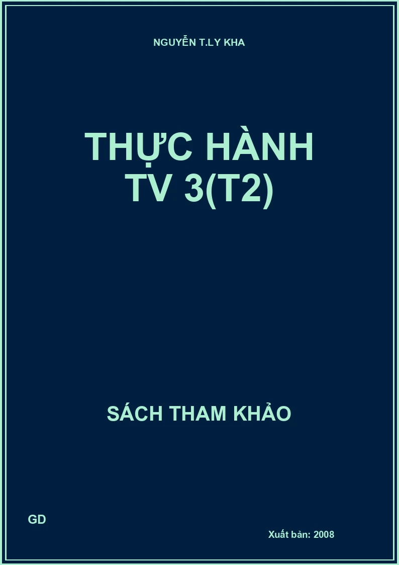 Thực hành TV 3(T2)