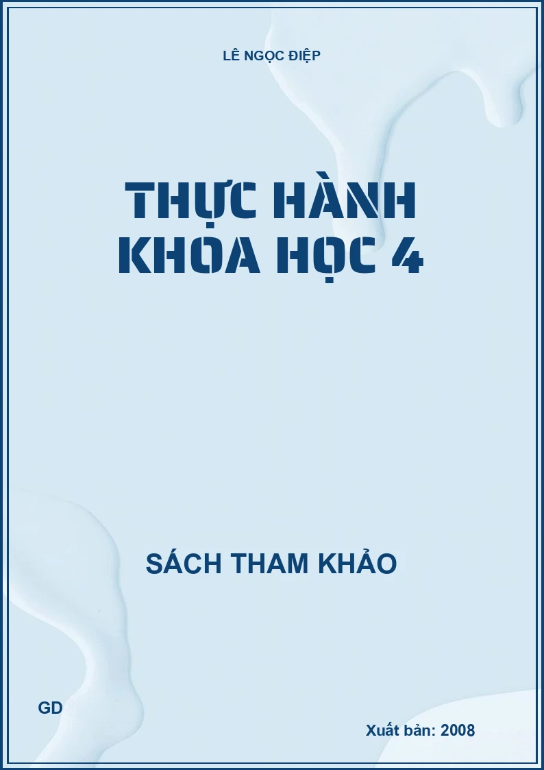 Thực hành khoa học 4