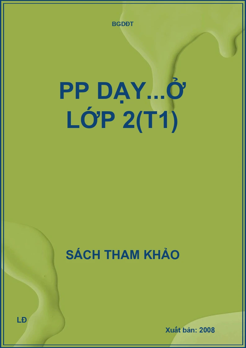 PP dạy...ở lớp 2(T1)