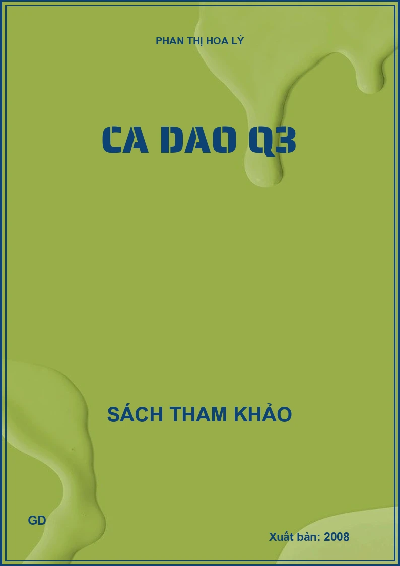 Ca dao Q3