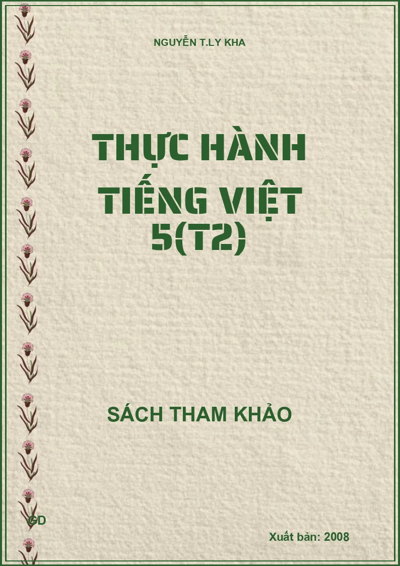 Thực hành Tiếng Việt 5(T2)