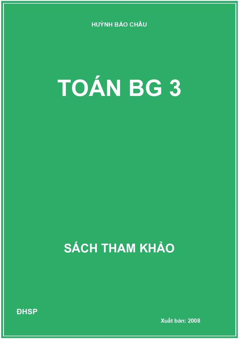 Toán BG 3