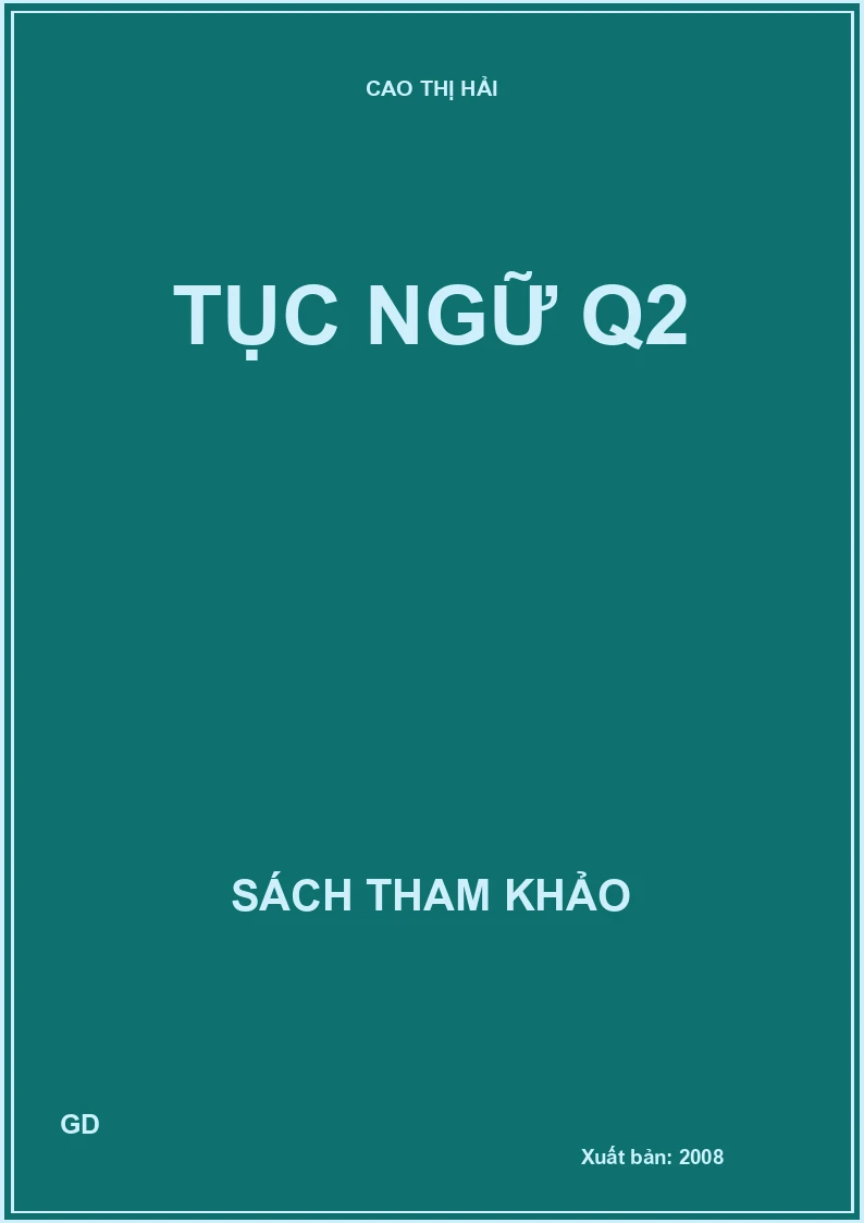 Tục ngữ Q2
