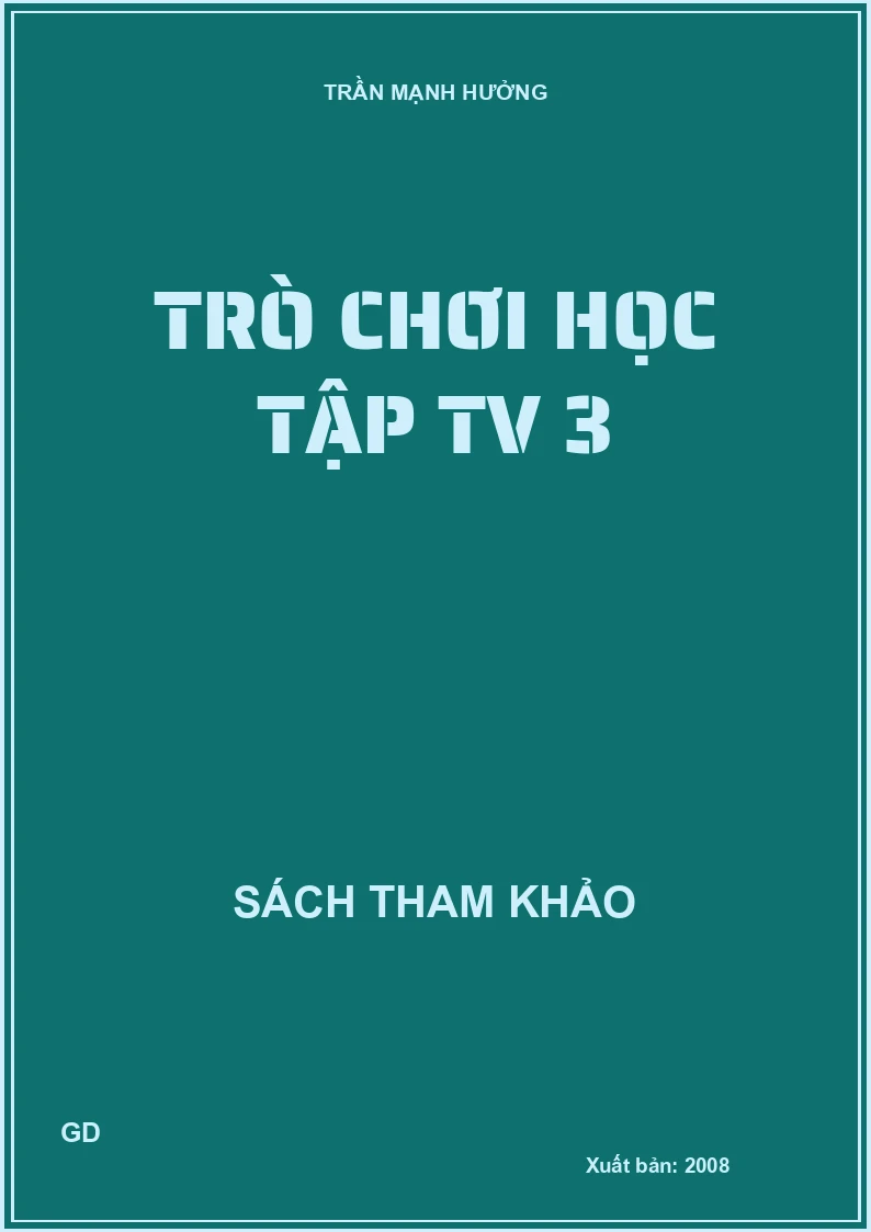 Trò chơi học tập TV 3