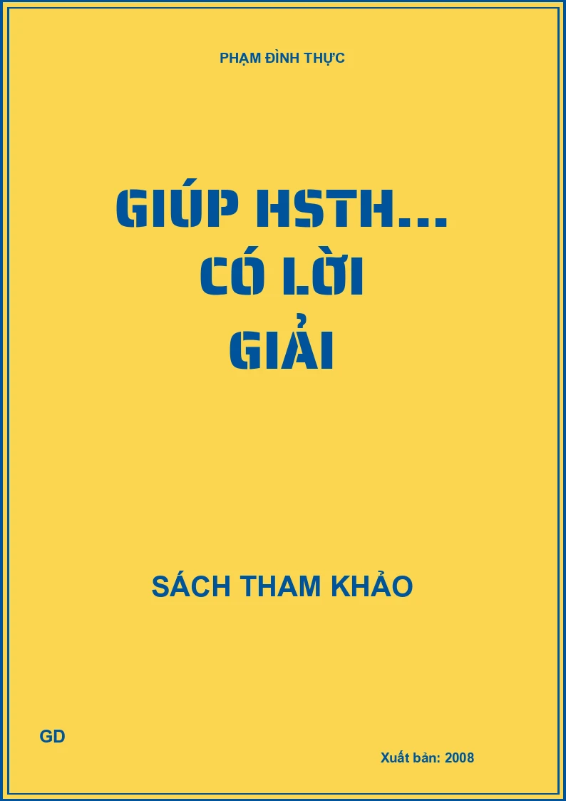 Giúp HSTH... Có lời giải