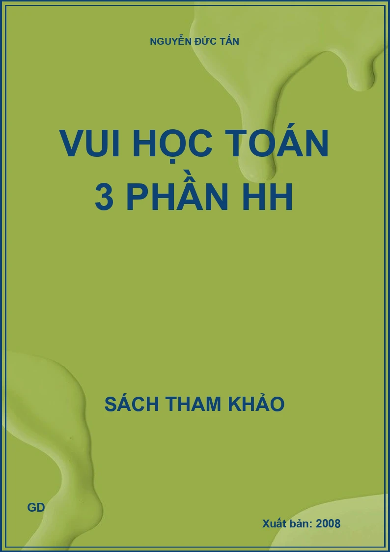 Vui học toán 3 phần HH