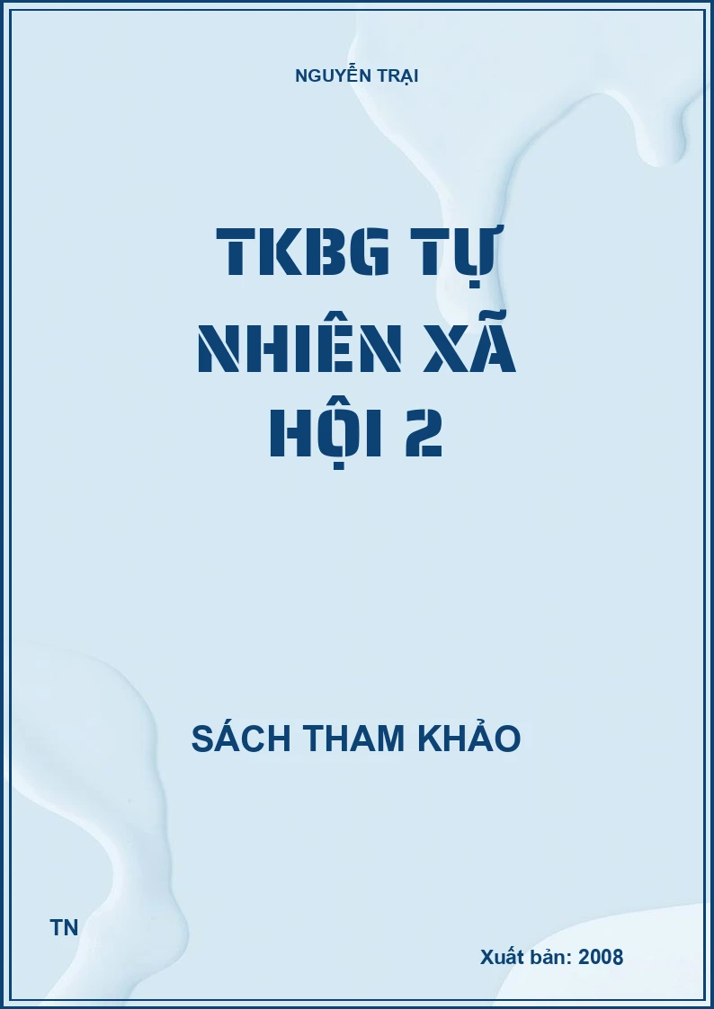 TKBG tự nhiên xã hội 2