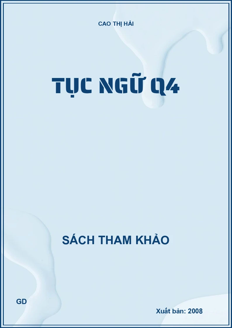 Tục ngữ Q4