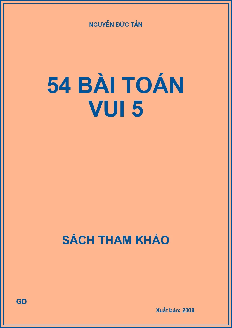 54 bài toán vui 5