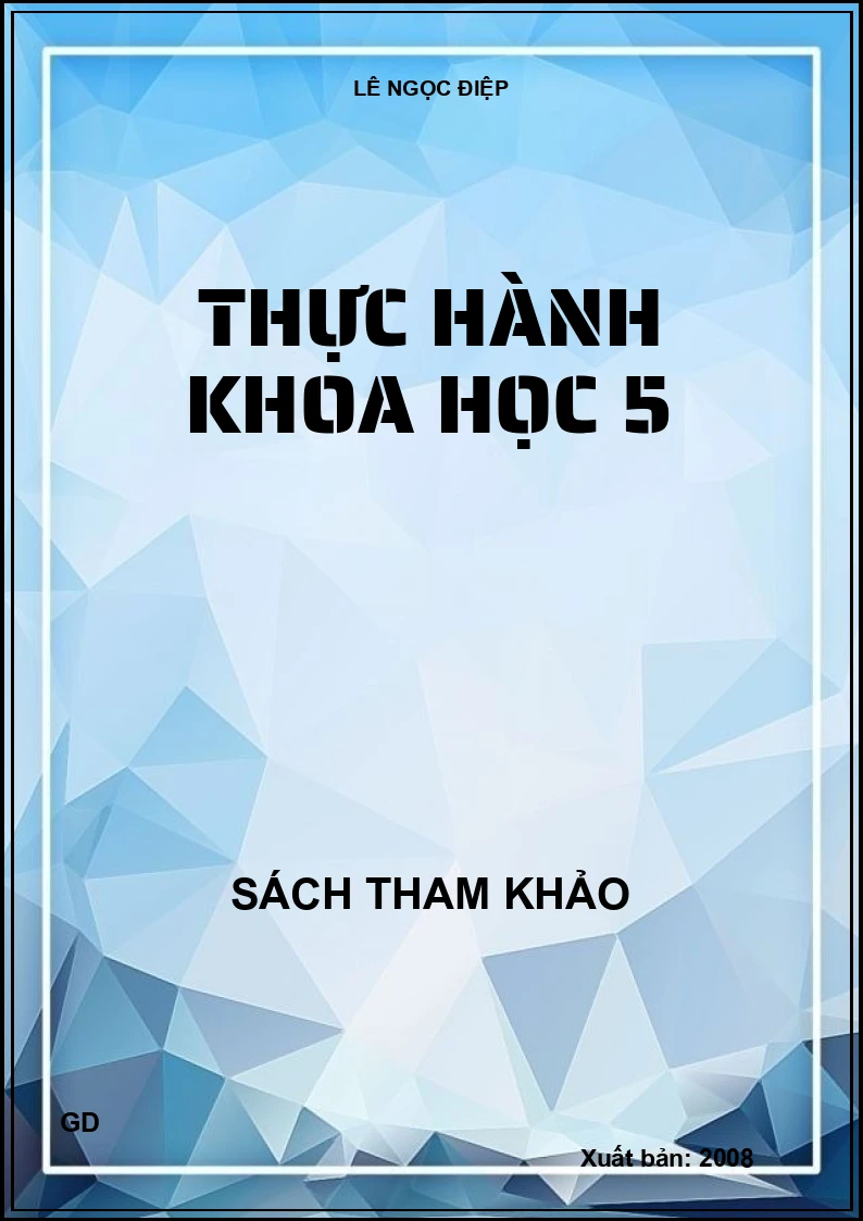 Thực hành khoa học 5