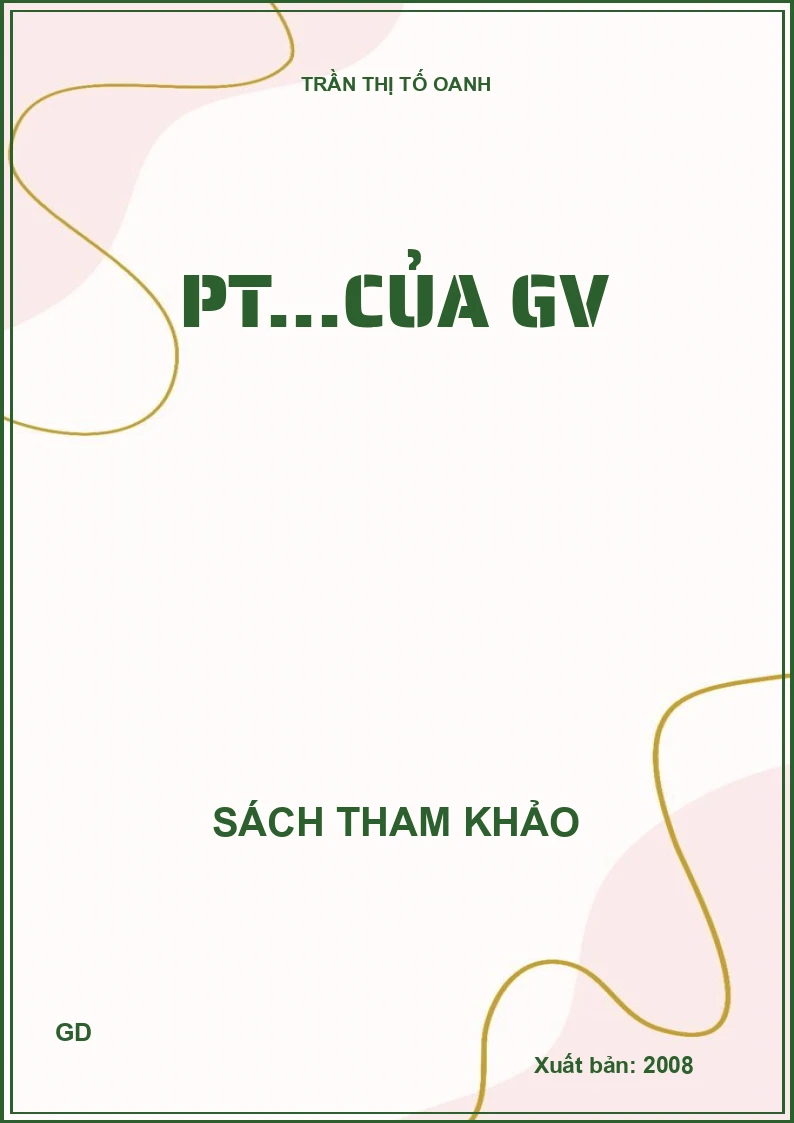 PT...của GV