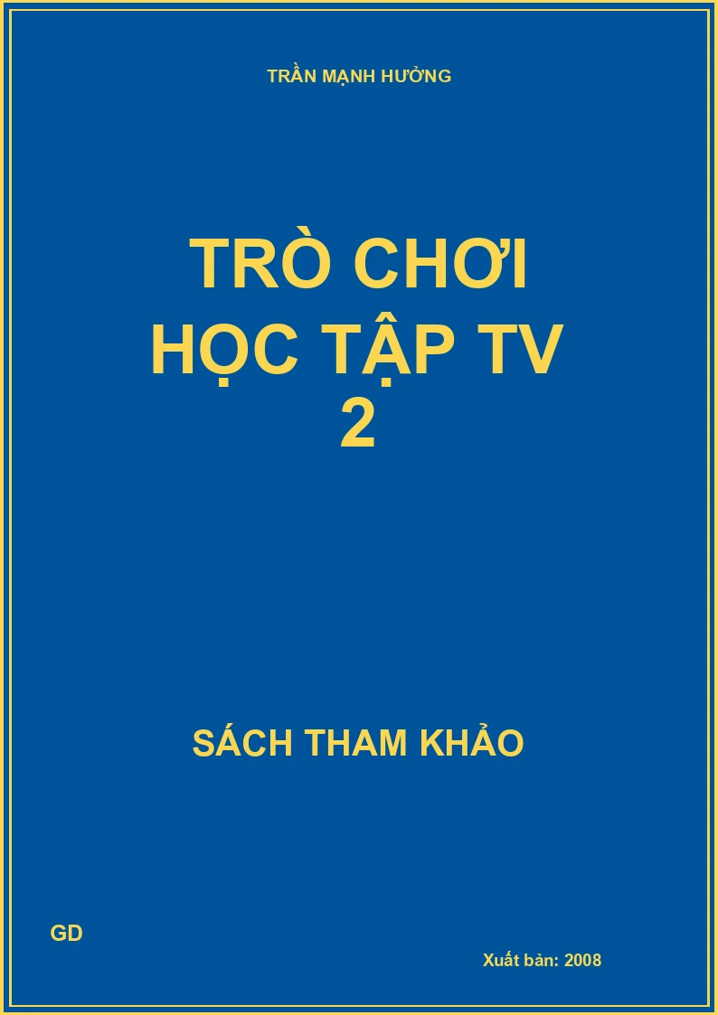 Trò chơi học tập TV 2