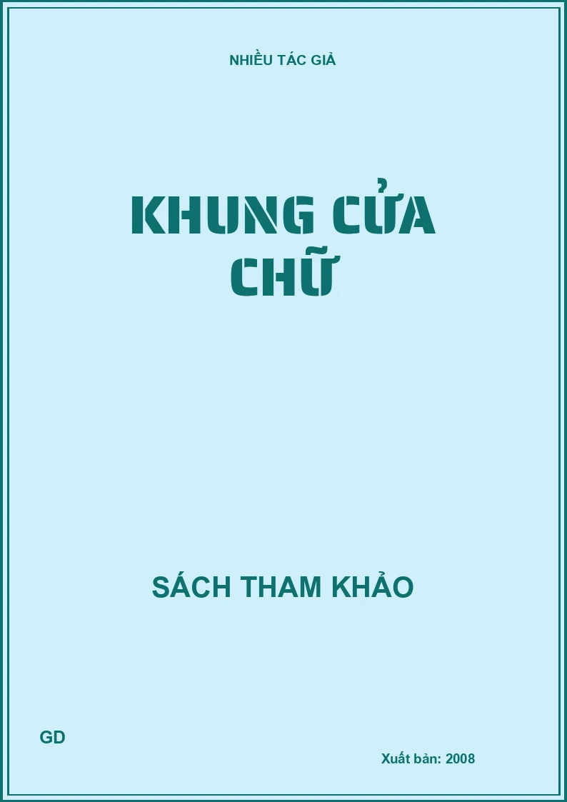 Khung cửa chữ