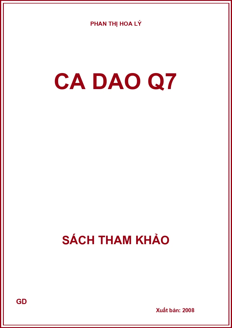Ca dao Q7