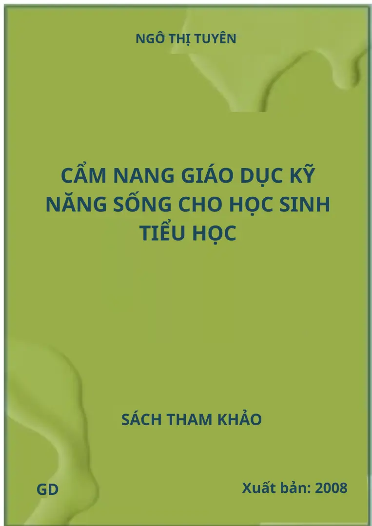 Cẩm nang...GD KN sống cho HSTH