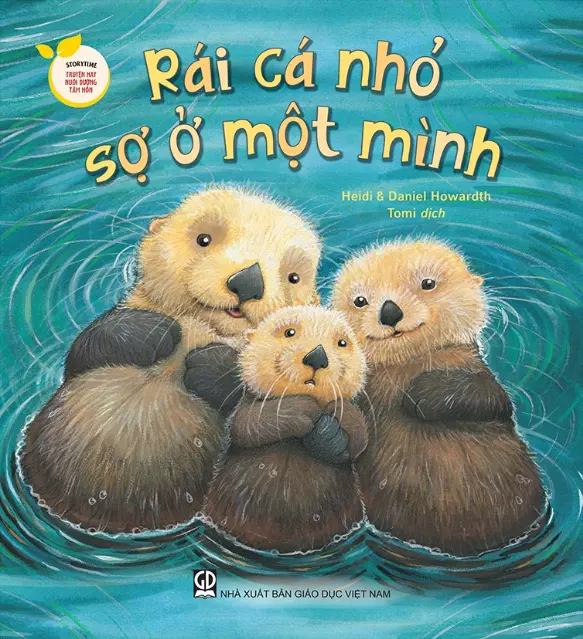 Rái cá nhỏ sợ ở một mình