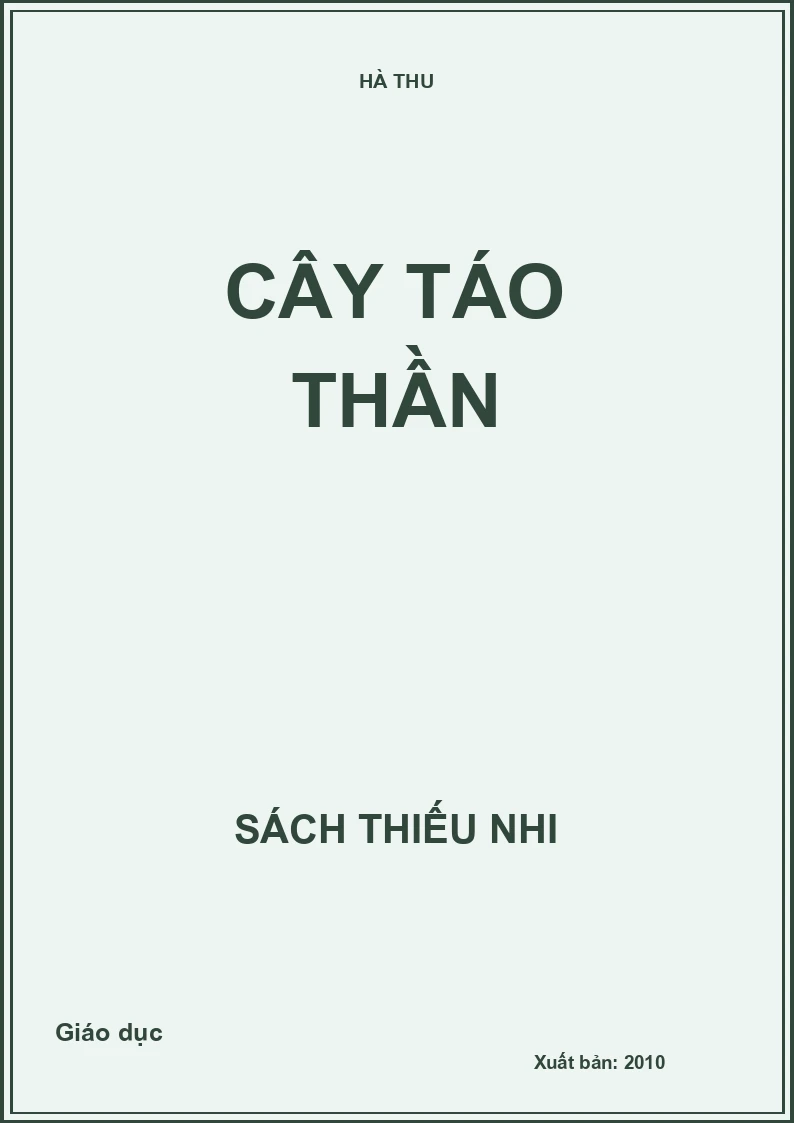 Cây táo thần