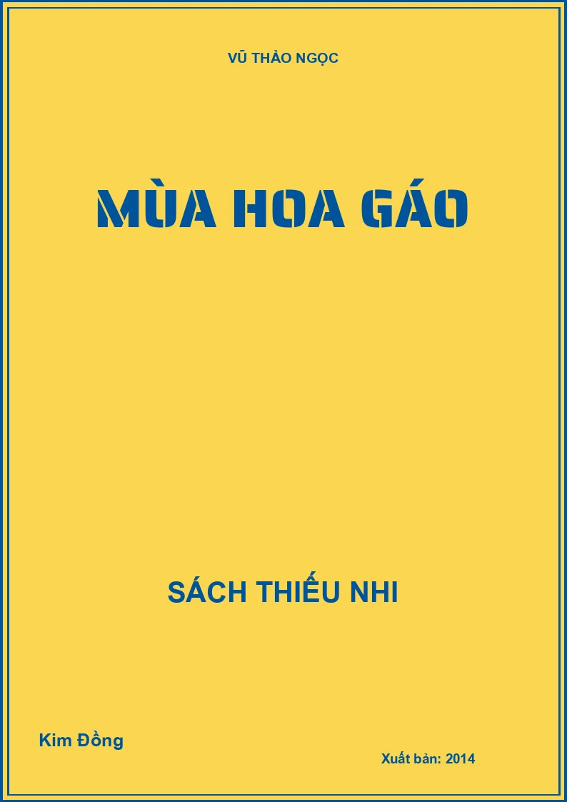 Mùa hoa gáo