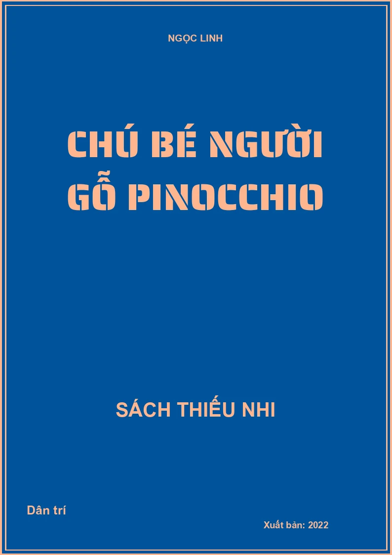 Chú bé người gỗ pinocchio