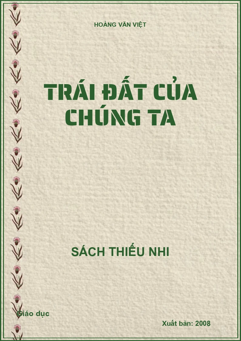 Trái đất của chúng ta