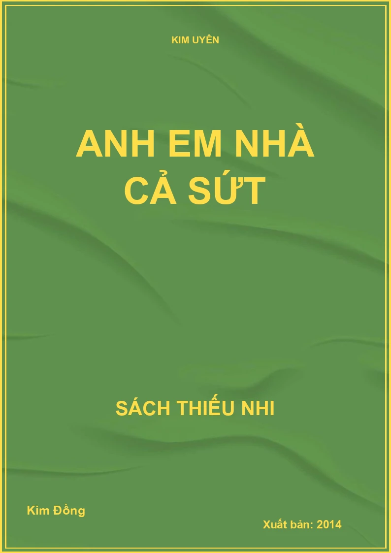 Anh em nhà cả sứt